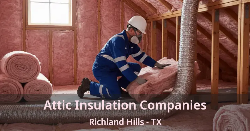 Attic Insulation Companies Richland Hills - TX