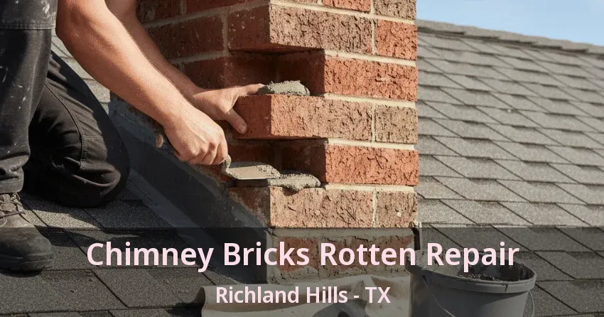 Chimney Bricks Rotten Repair Richland Hills - TX
