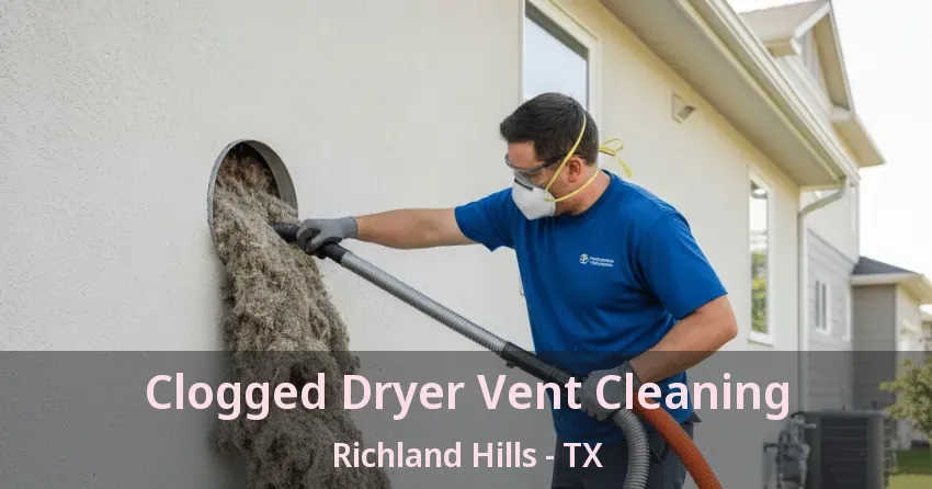 Clogged Dryer Vent Cleaning Richland Hills - TX Clogged Dryer Vent Cleaning Richland Hills - TX