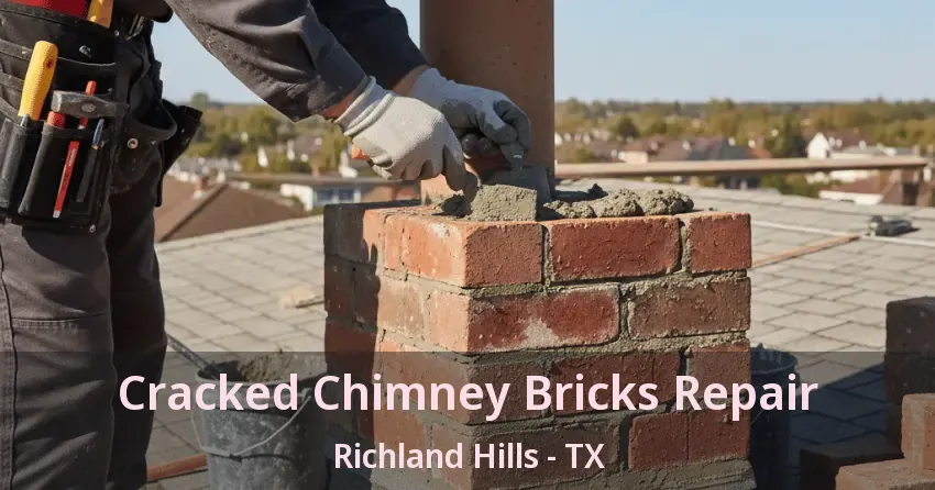 Cracked Chimney Bricks Repair Richland Hills - TX