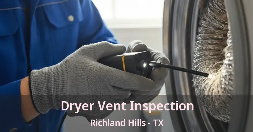 Dryer Vent Inspection Richland Hills - TX