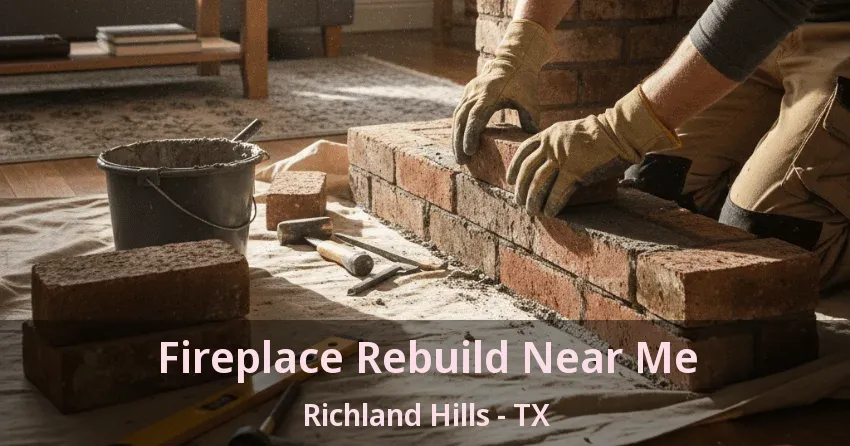 Fireplace Rebuild Near Me Richland Hills - TX
