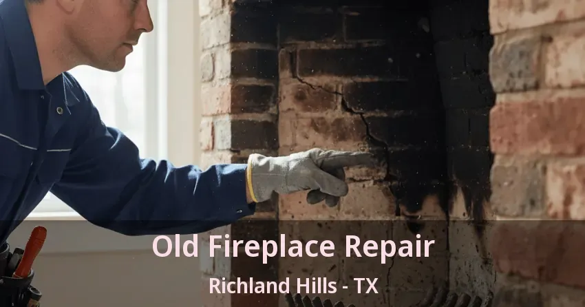 Old Fireplace Repair Richland Hills - TX