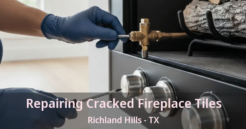 Repairing Cracked Fireplace Tiles Richland Hills - TX